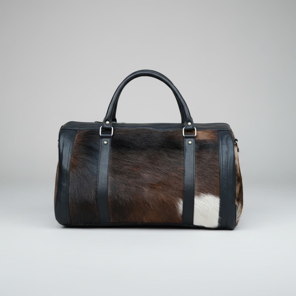 Wild West Cowhide Duffel Bag