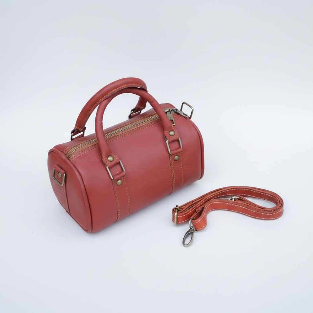 Mosaic Dream Multi-Color Barrel Bag