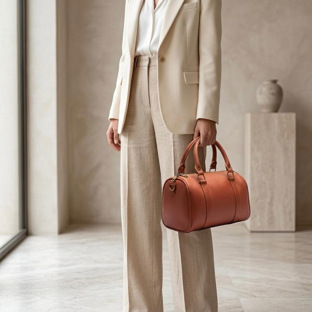 Mosaic Dream Multi-Color Barrel Bag